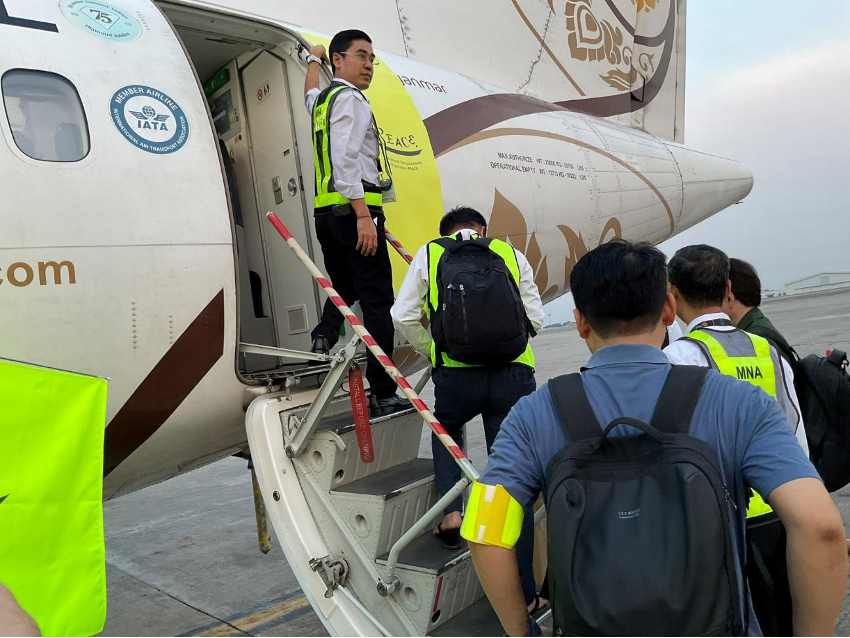 International Operation by PEACE. Carried Out in Myanmar